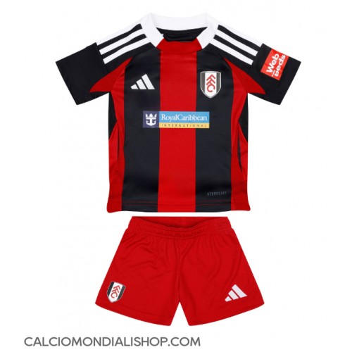 Maglie da calcio Fulham Seconda Maglia Bambino 2024-25 Manica Corta (+ Pantaloni corti)